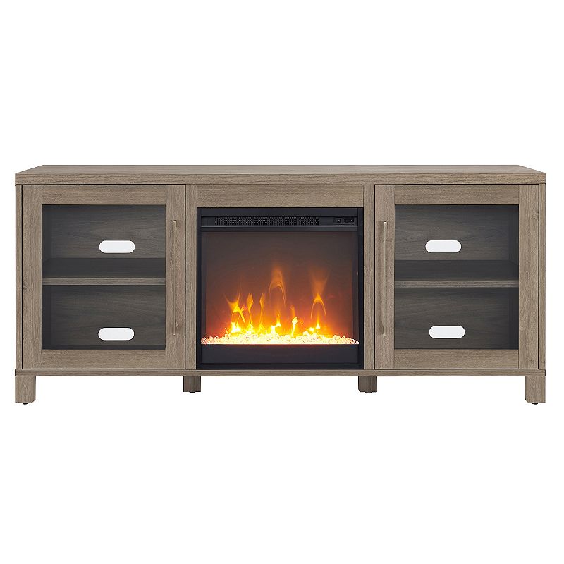 Finley and Sloane Quincy Electric Fireplace Rectangular TV Stand