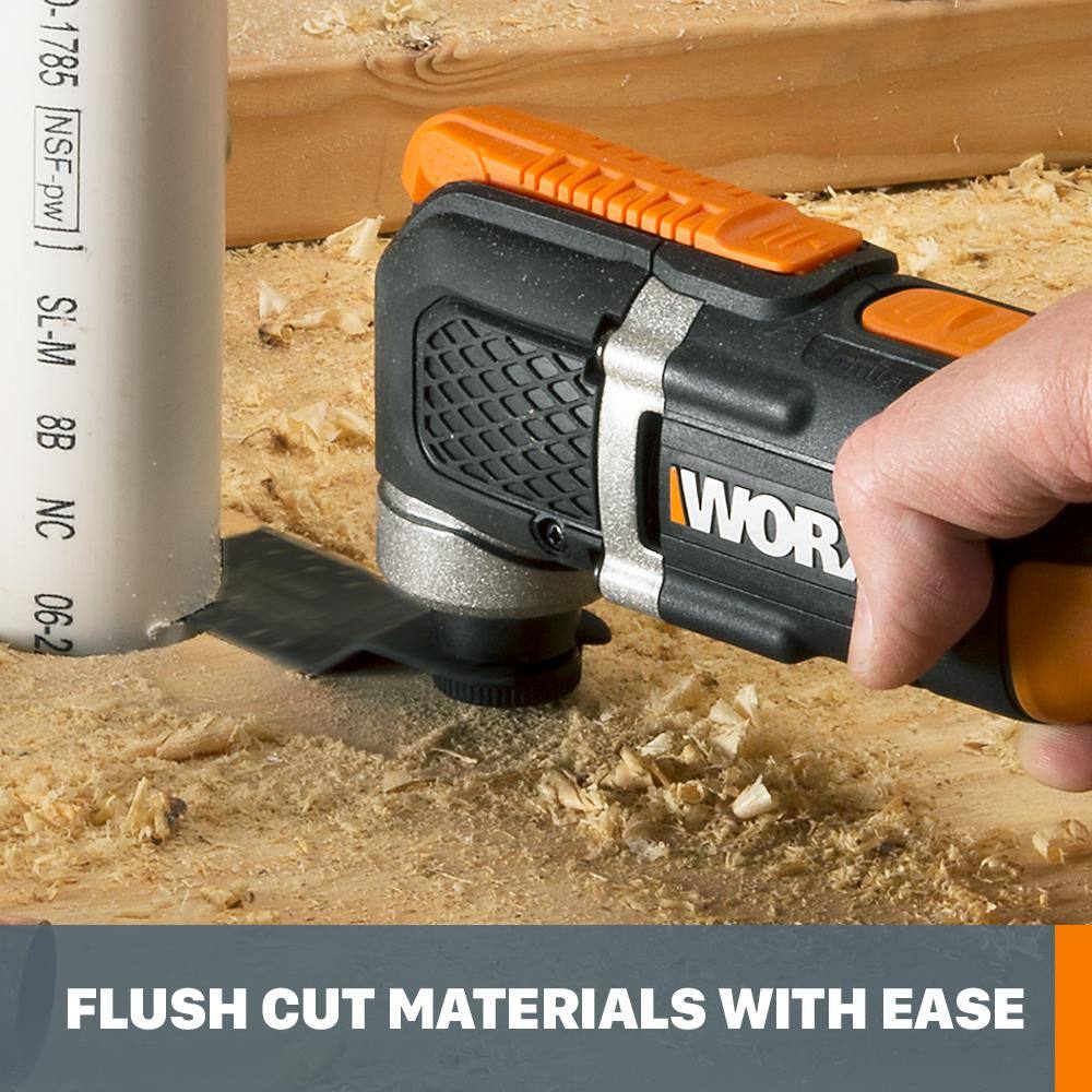 Worx Power Share 20-Volt Cordless Oscillating Tool with Universal Fit System (Tool-Only) WX696L.9