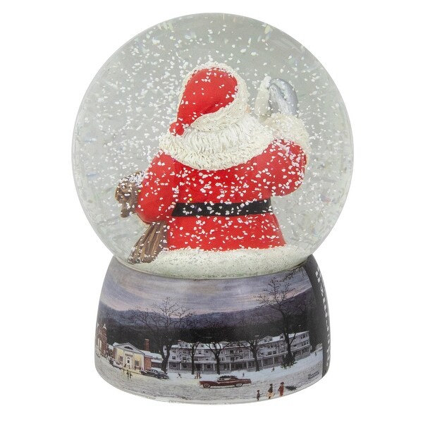 6.5 Norman Rockwell 'A Drum For Tommy' Christmas Snow Globe