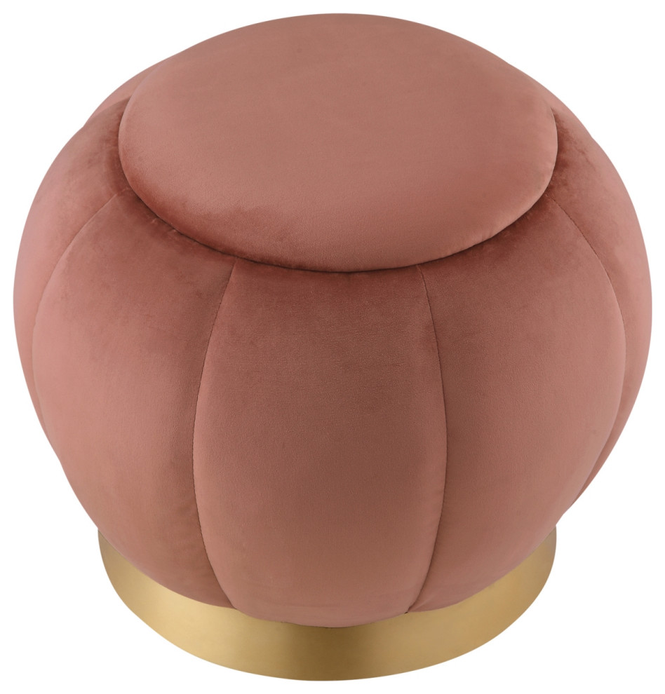 Nicole Miller Zidane Ottoman  Upholstered   Contemporary   Footstools And Ottomans   by Inspired Home  Houzz