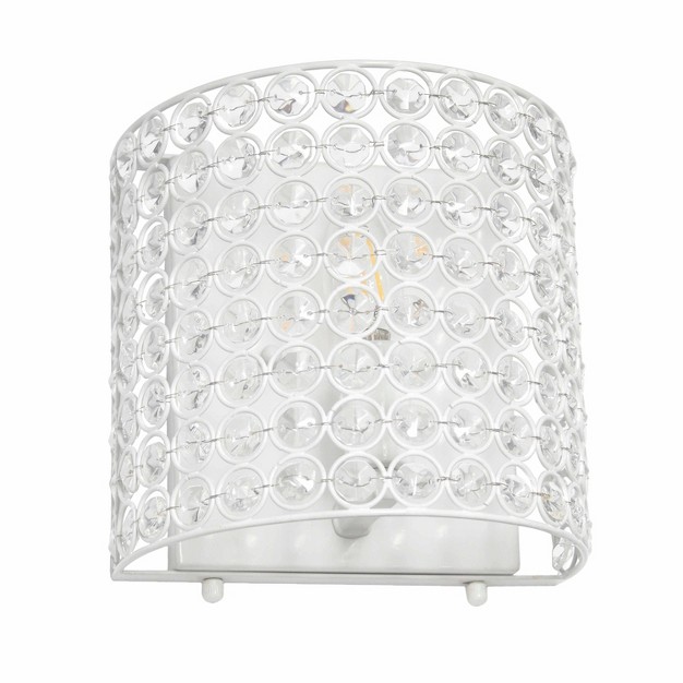 Modern Contemporary Crystal And Metal Wall Sconce Lalia Home