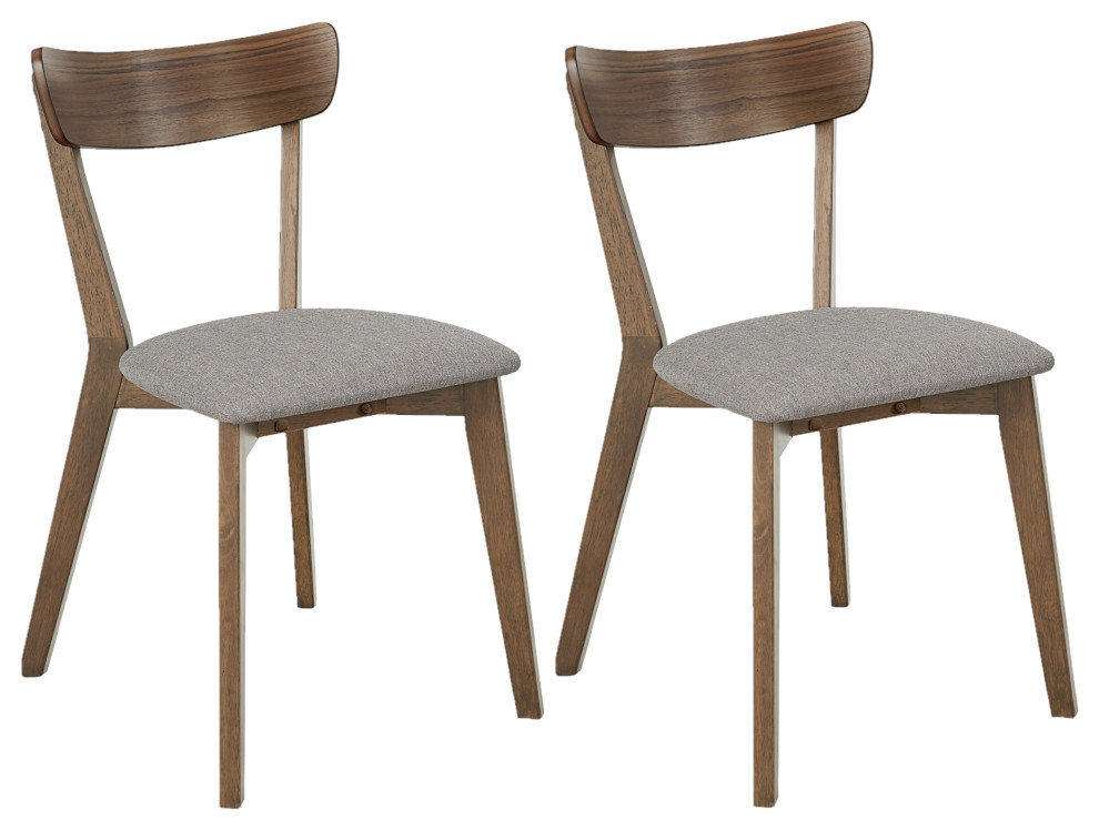 Arcade Dining Chairs Set of 2   Midcentury   Dining Chairs   by HedgeApple  Houzz