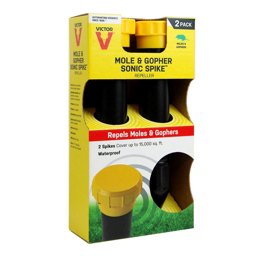 Victor Mole and Gopher Sonic Spike (2-Pack) M9012
