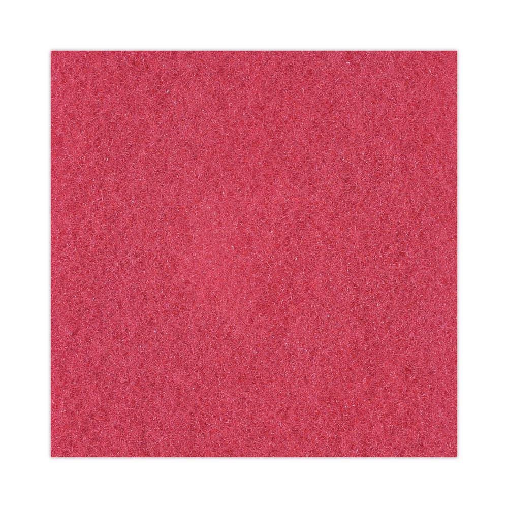 Premiere Pads 12 in. Dia Standard Buffing Red Floor Pad BWK4012RED