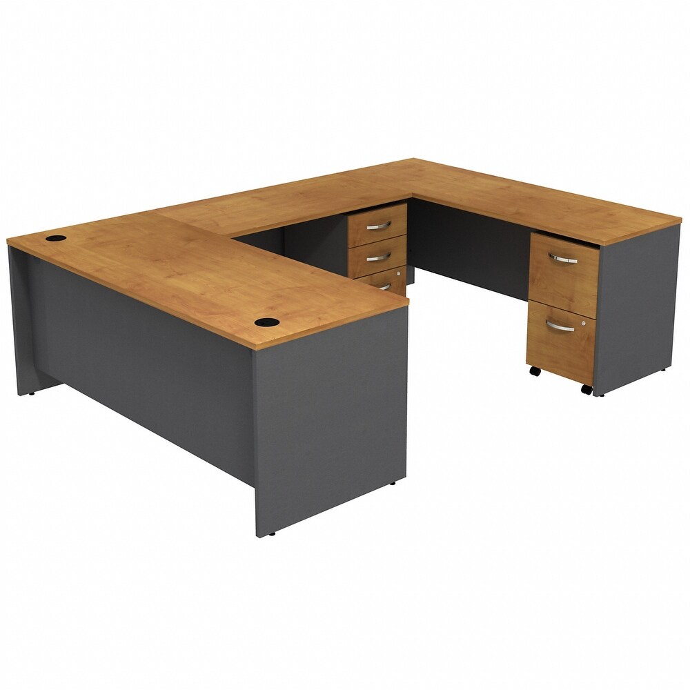 Series C 72W U Shaped Desk with Drawers by Bush Business Furniture
