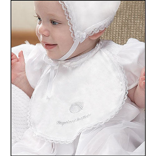 Cambridge JC757 Baptismal Bib   12/pk