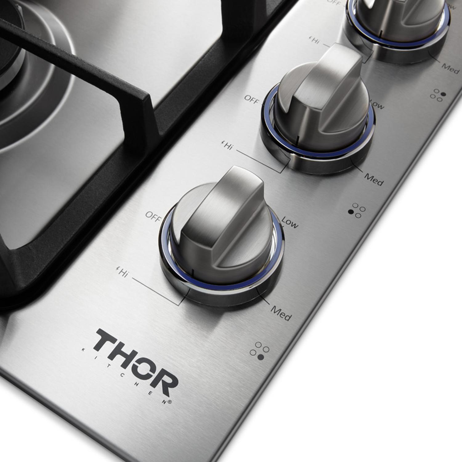 Thor Kitchen 30-inch Gas Cooktop TGC3001