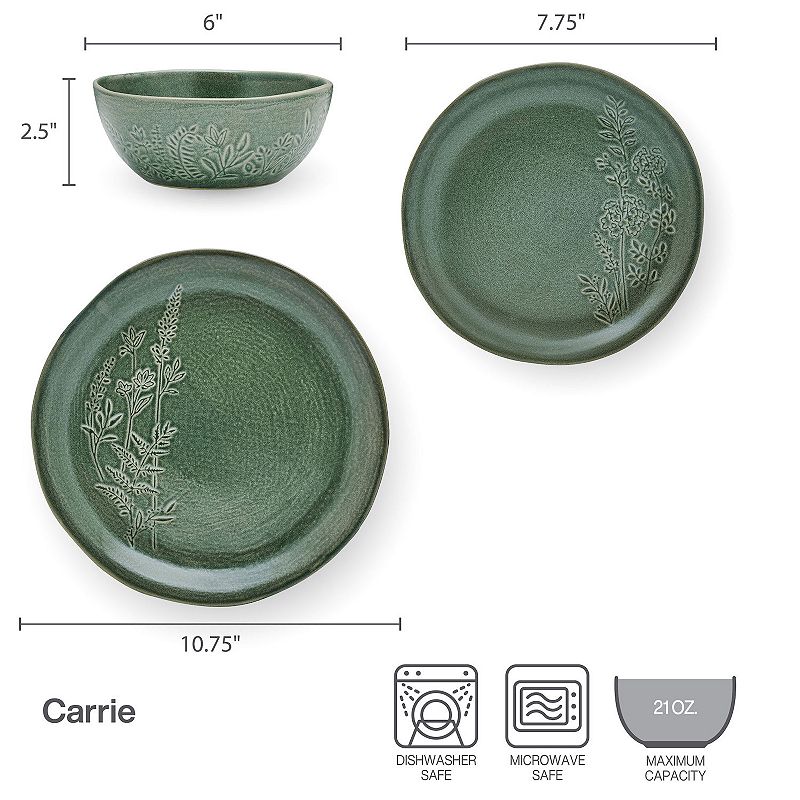 Pfaltzgraff Carrie 12-pc. Dinnerware Set