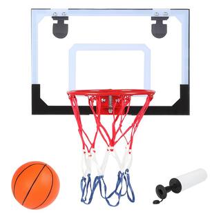 Karl home 15 in. x 12 in. Over-The-Door Mini Basketball Hoop Backboard 470621143743
