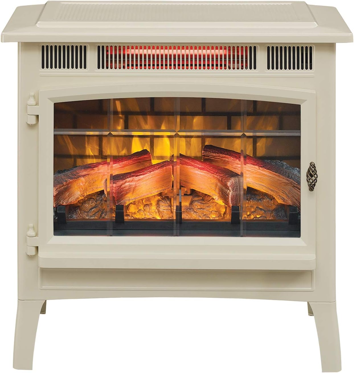 💝Last Day 70% Off✨ Electric Infrared Quartz Fireplace Stove with 3D Flame Effect