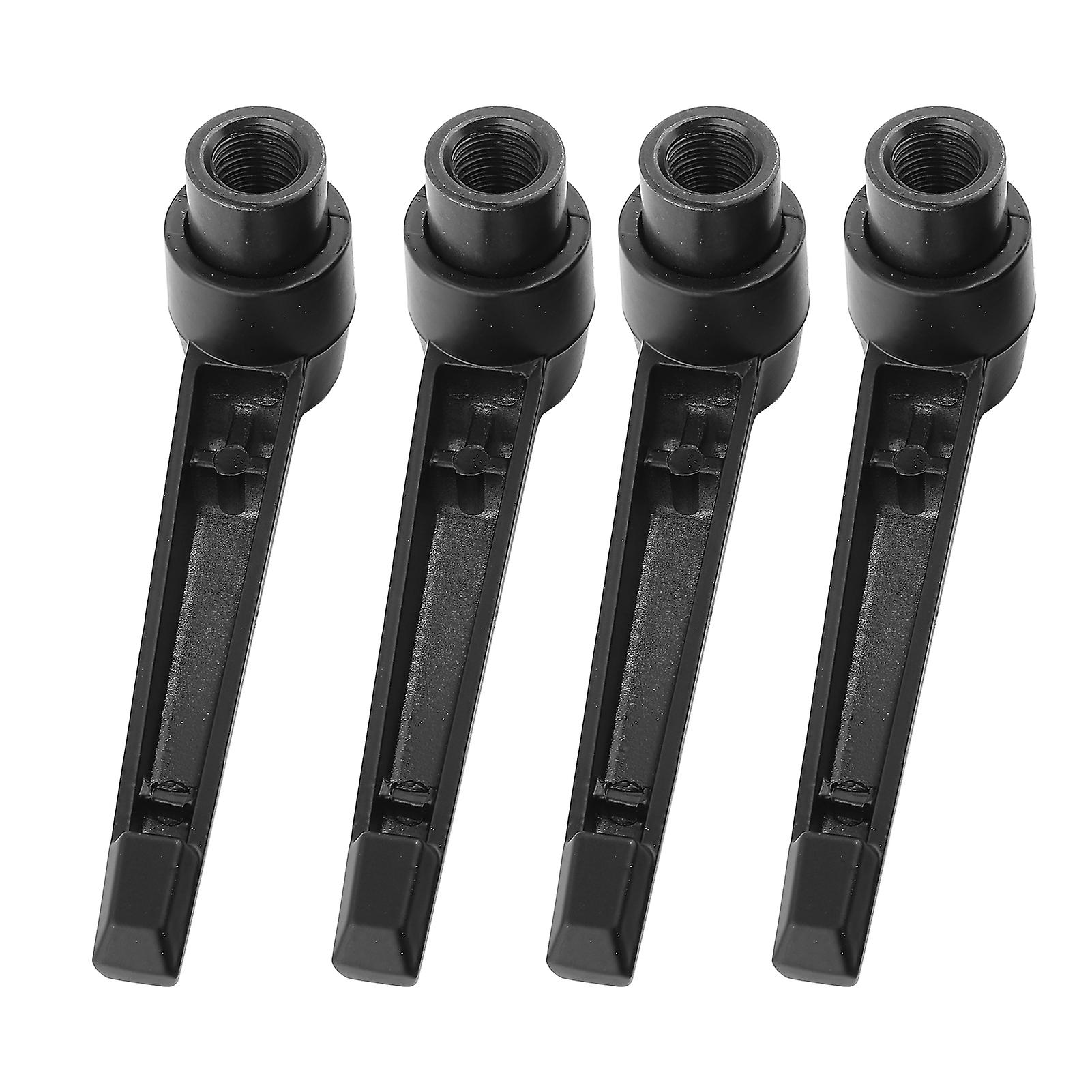 4pcs Metal Machine Knobs Adjustable Fixing Handle M8 Female Thread(63mm)