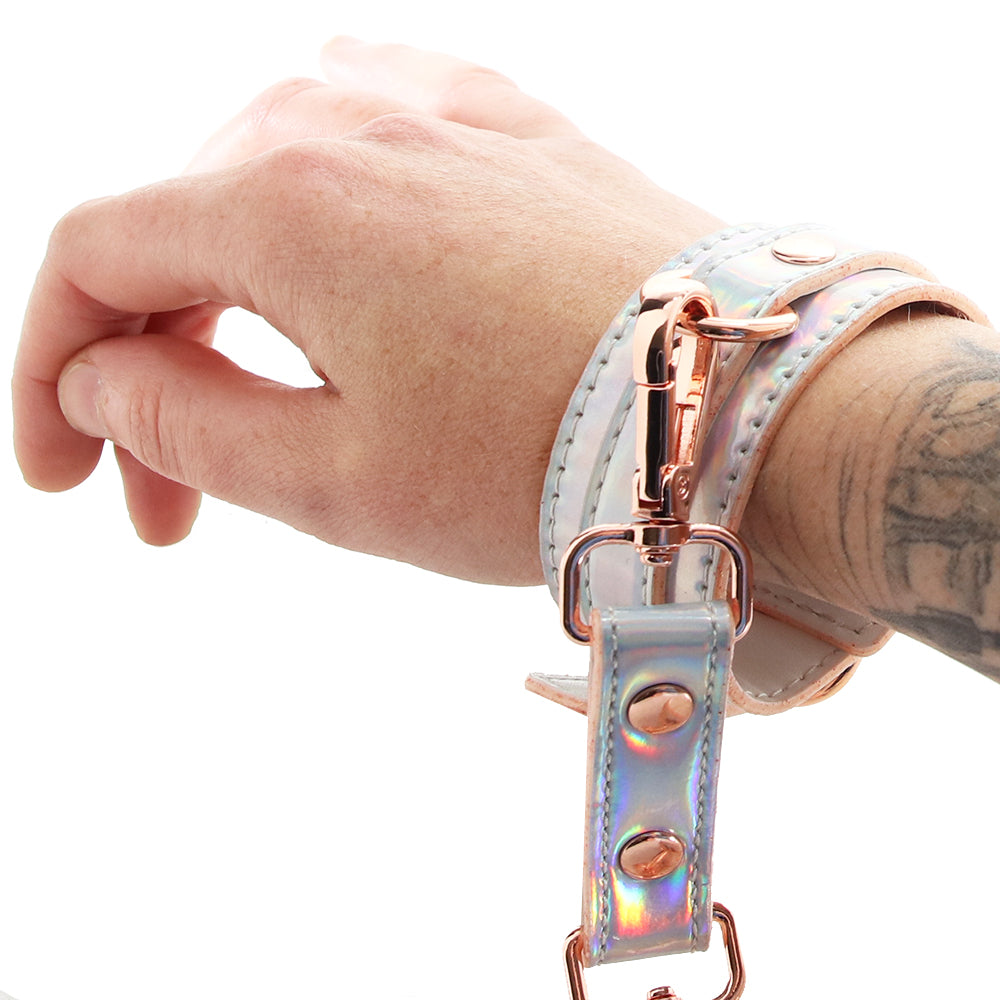 Cosmo Bondage Holographic Wrist Cuffs