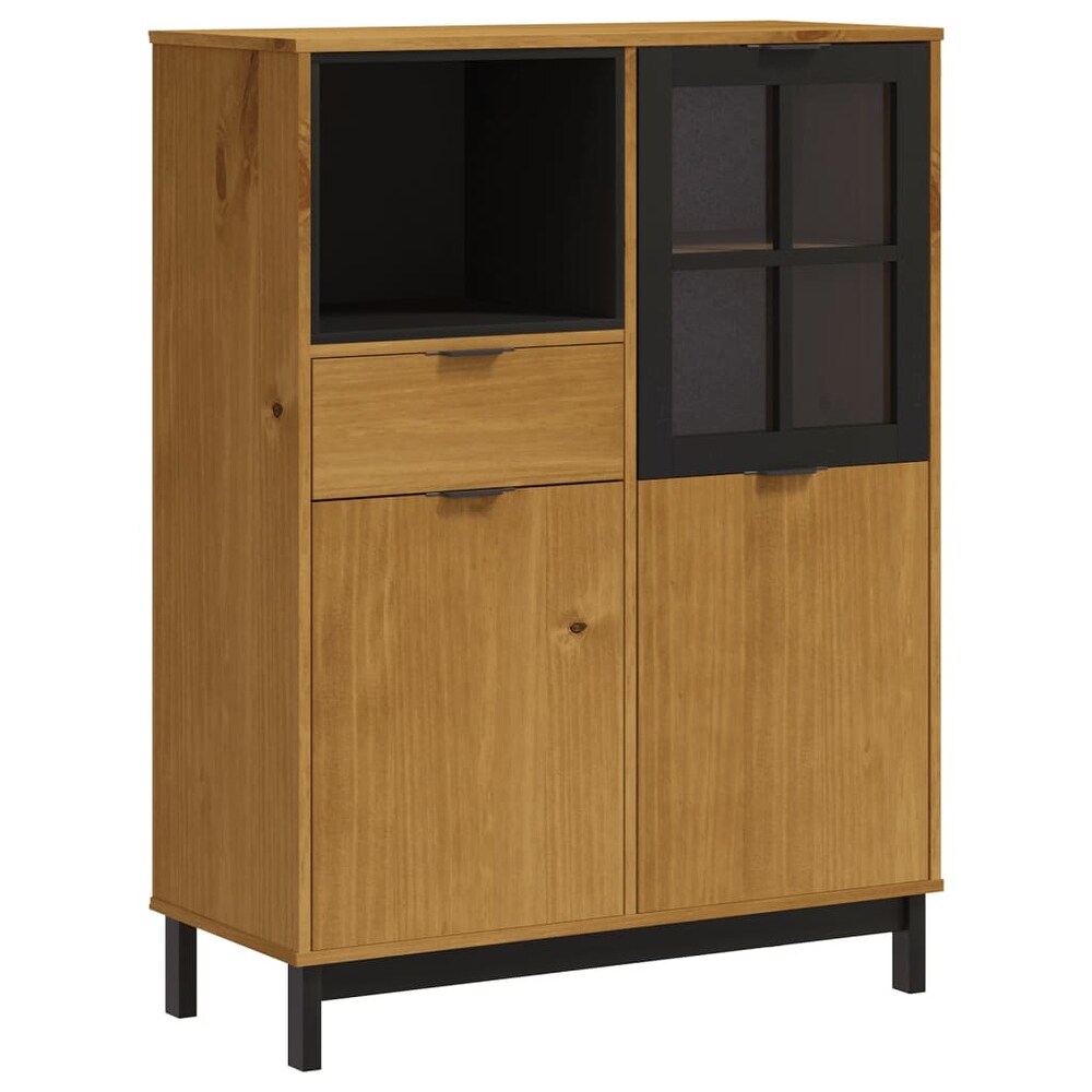 vidaXL Highboard FLAM 36.2\