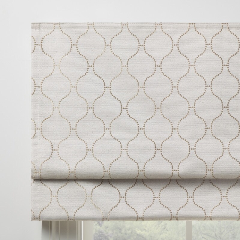 Eclipse Darien Ogee 100% Total Blackout Cordless Roman Shade
