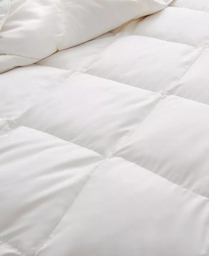 UNIKOME Year Round 360 Thread Count Ultra White Goose Feather Fiber and Down Comforter， Twin