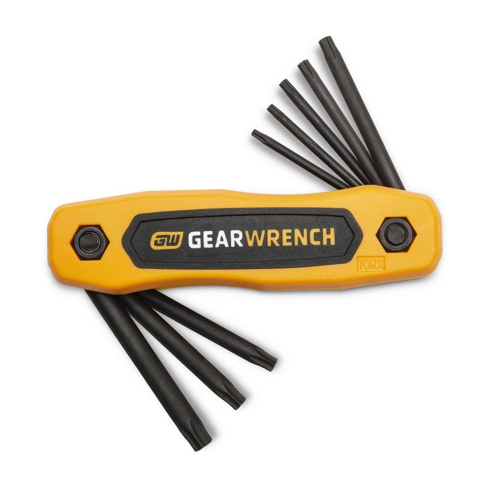 GEARWRENCH Torx Folding Hex Key Set (8-Piece) 83508