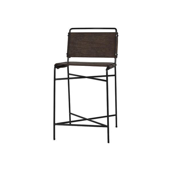 Emery industrial counter stool ( set of 3)