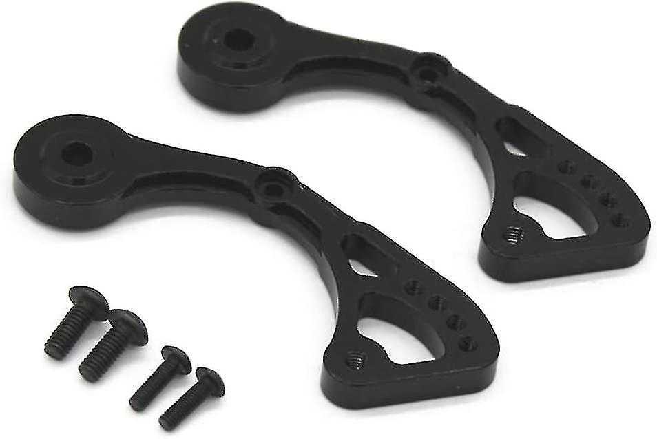 4wd Electric Remote Control Bigfoot Upgrade Metal Accessories Tail Wheel Bracket (black) (2pcs)