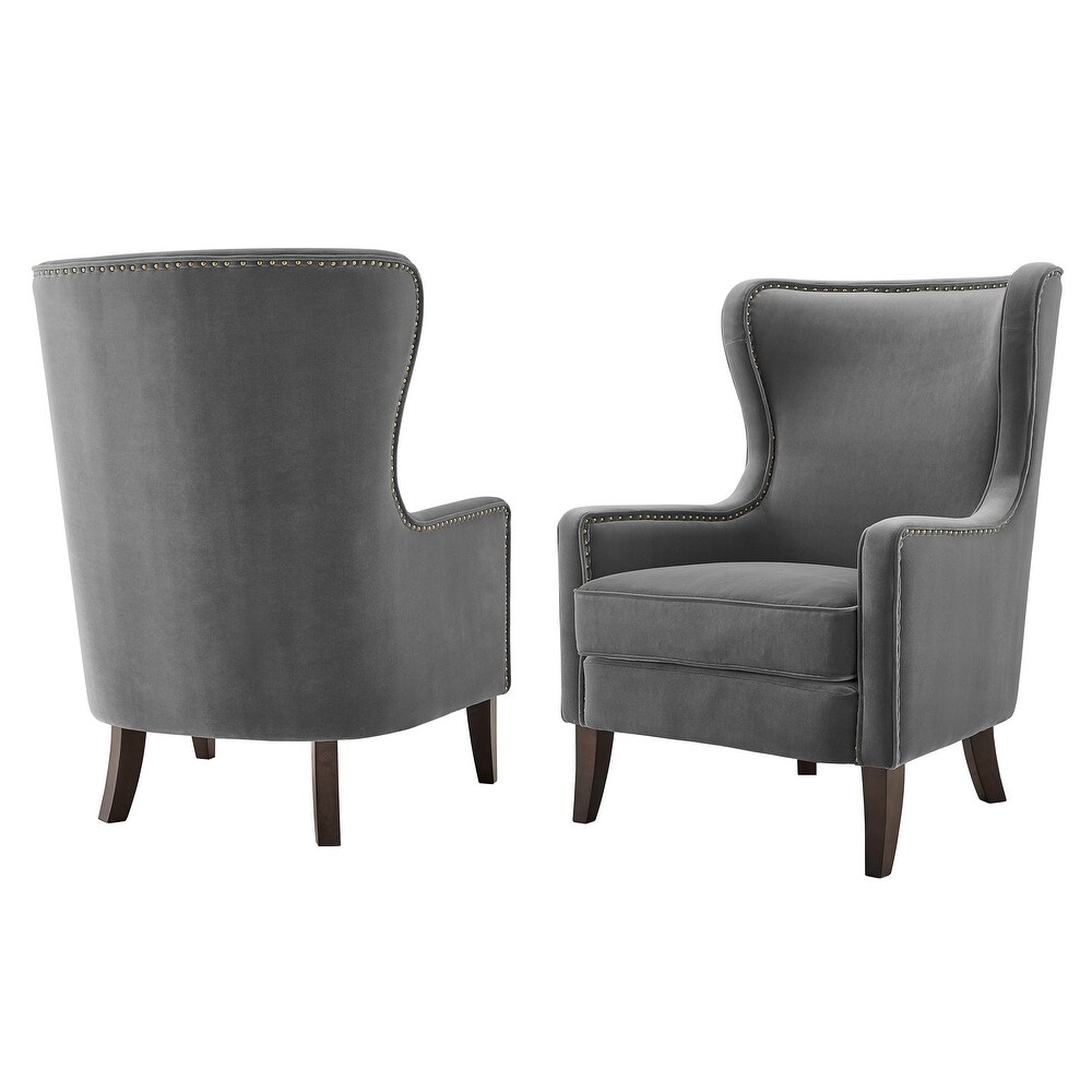 Copper Grove Rennes Wingback Accent Chair