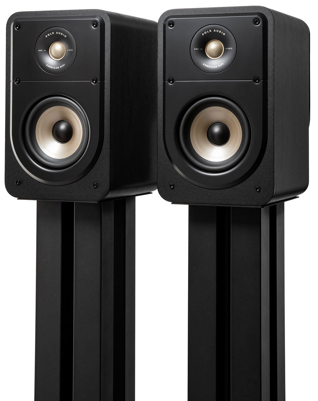 Polk Audio Signature Elite ES15 Black Compact Bookshelf Loudspeakers (Pair)