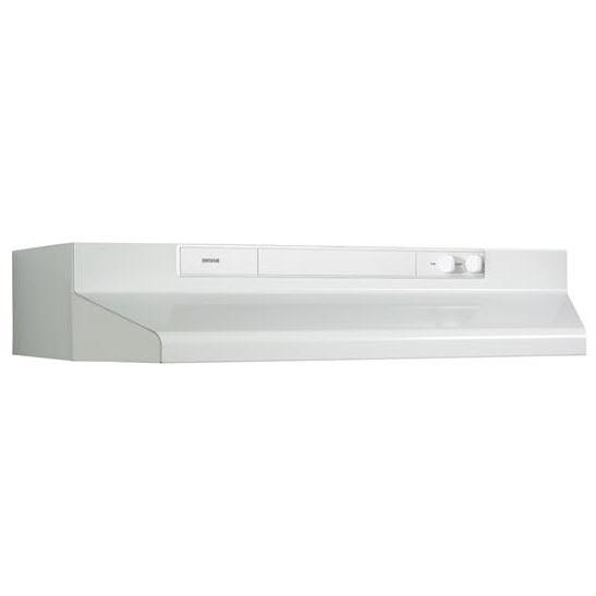 Broan 30-inch Economy Under Cabinet Range Hood BU330WW