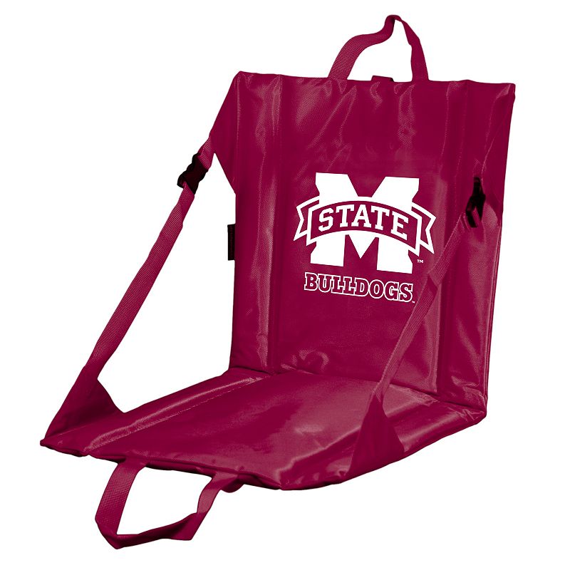 Logo Brand Mississippi State Bulldogs Folding Stadium Seat