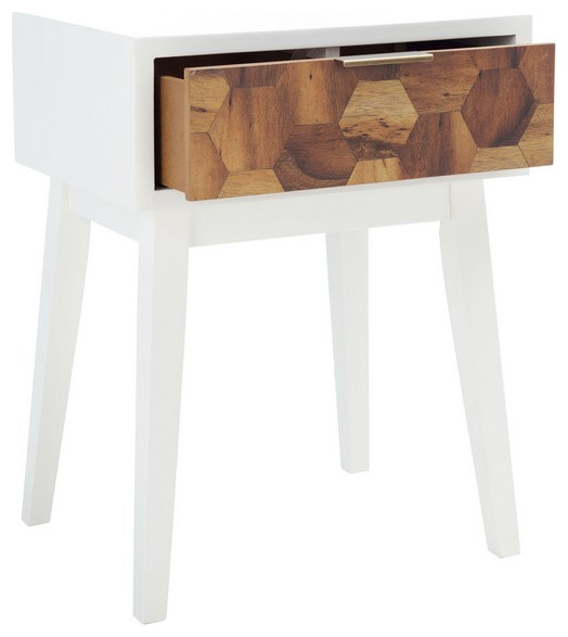 Nilo 1 Drawer Accent Table Safavieh   Transitional   Side Tables And End Tables   by Safavieh  Houzz