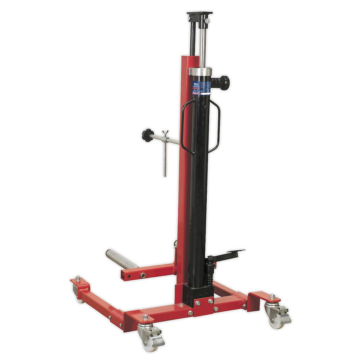 Sealey Wd80 Wheel Removal-Lifter Trolley 80Kg Quick Lift