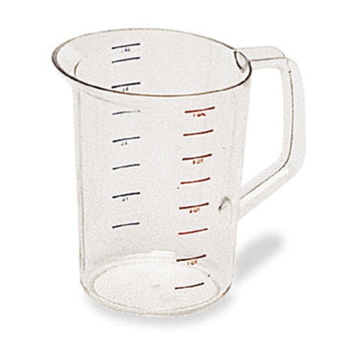 Rubbermaid FG321800CLR Measuring Pitcher， 4 Quart