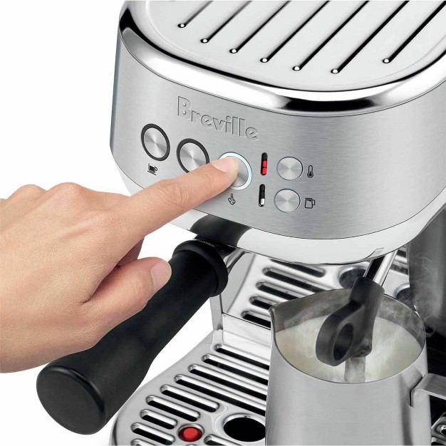 Breville Bambino Plus Stainless Steel Espresso Maker Silver Bes500bss