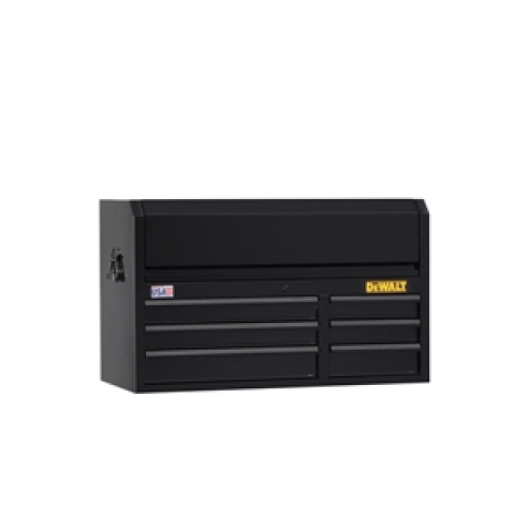 DeWALT DWST24062 Tool Chest， 12，348 cu-in， 40-1/2 in OAW， 24-1/2 in OAH， 18 in OAD， Steel， Black， 6 -Drawer