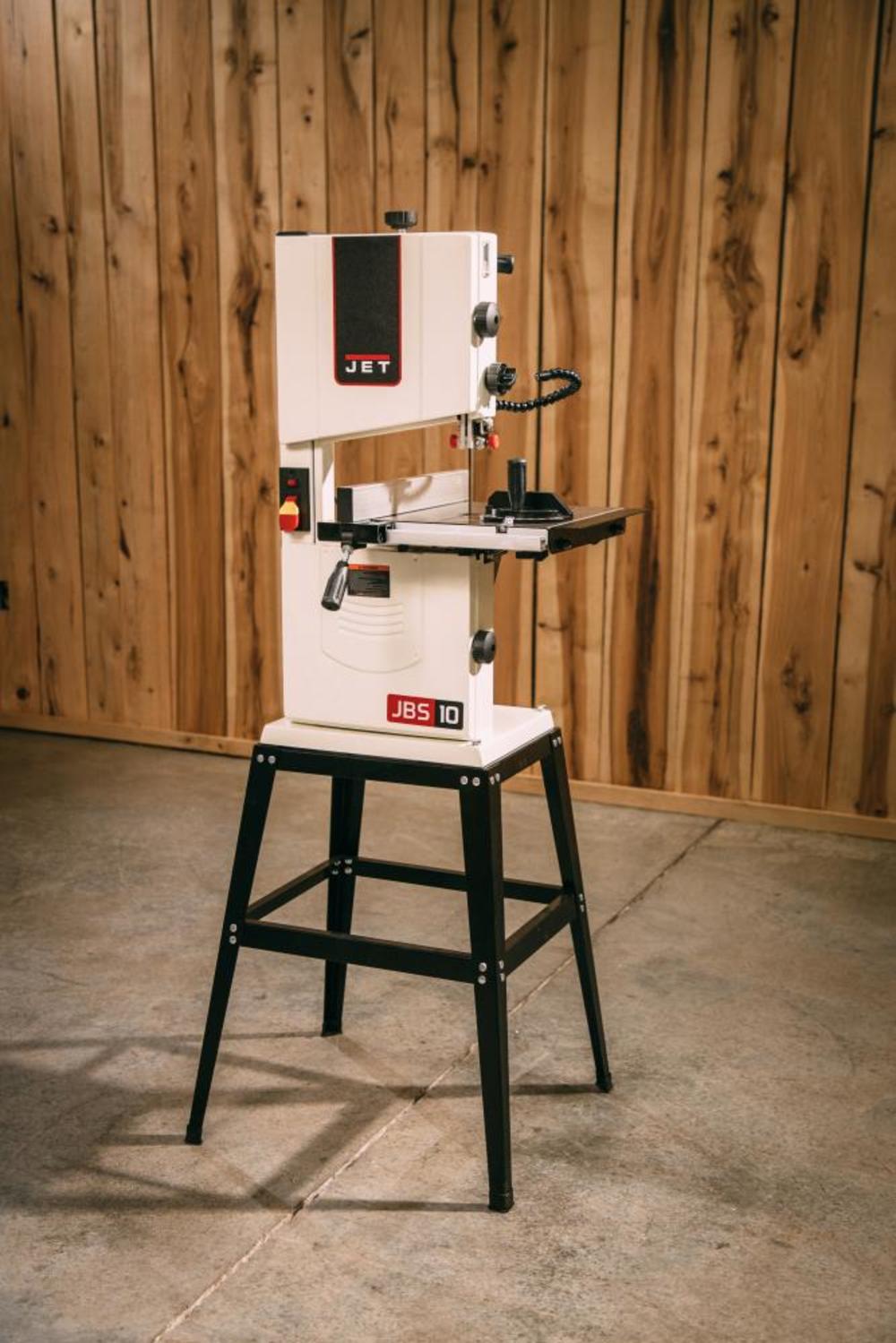 JWB-10， 10 In. Open Stand Bandsaw ;