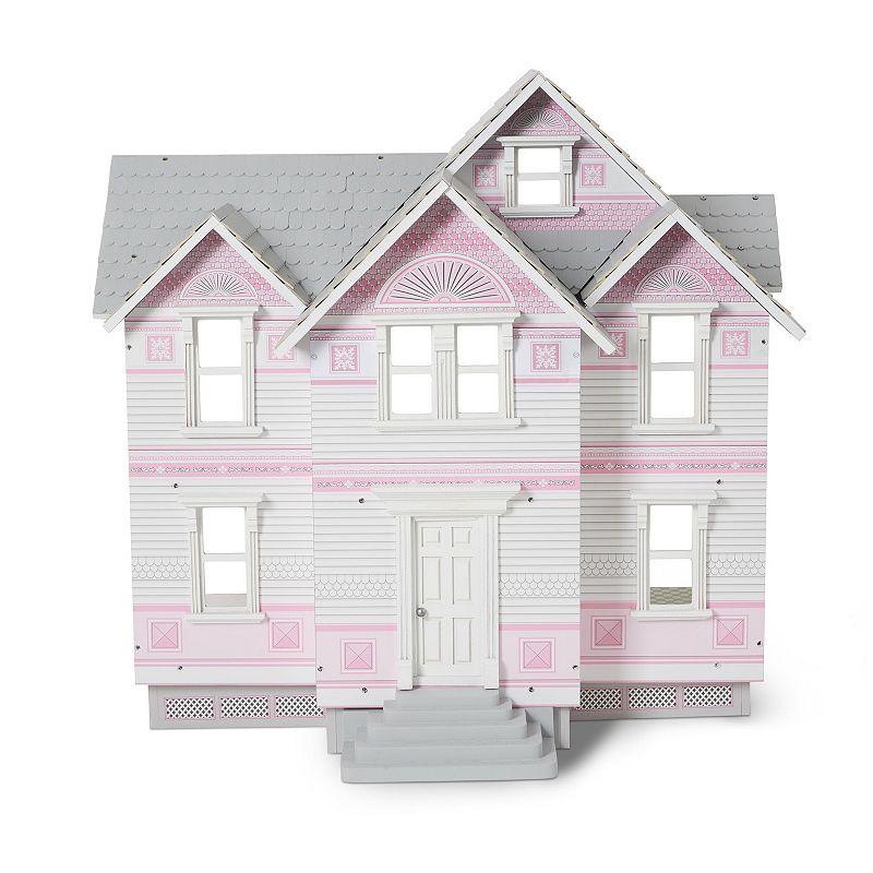 Melissa and Doug Classic Heirloom Victorian Wooden Dollhouse