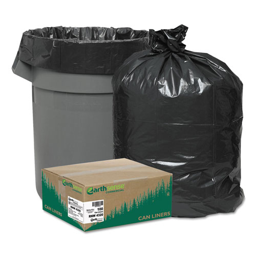 Webster Industries Webster Linear Low Density Recycled Can Liners | 56 gal， 2 mil， 43