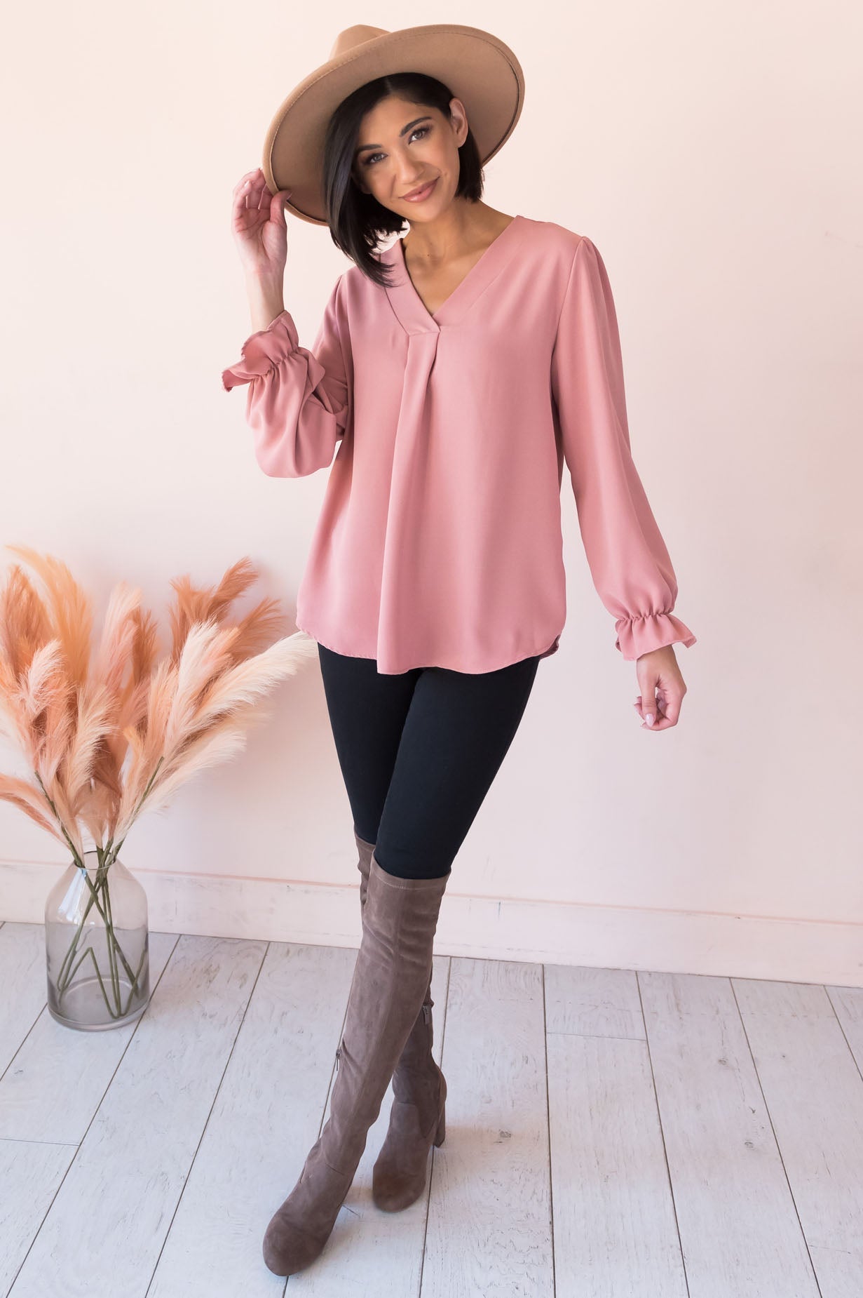 Everlasting Joy Modest Blouse