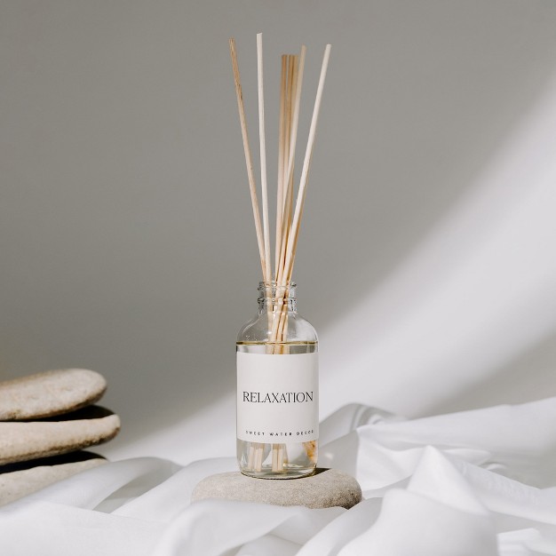 Sweet Water Decor Relaxation Clear Reed Diffuser 3 5oz