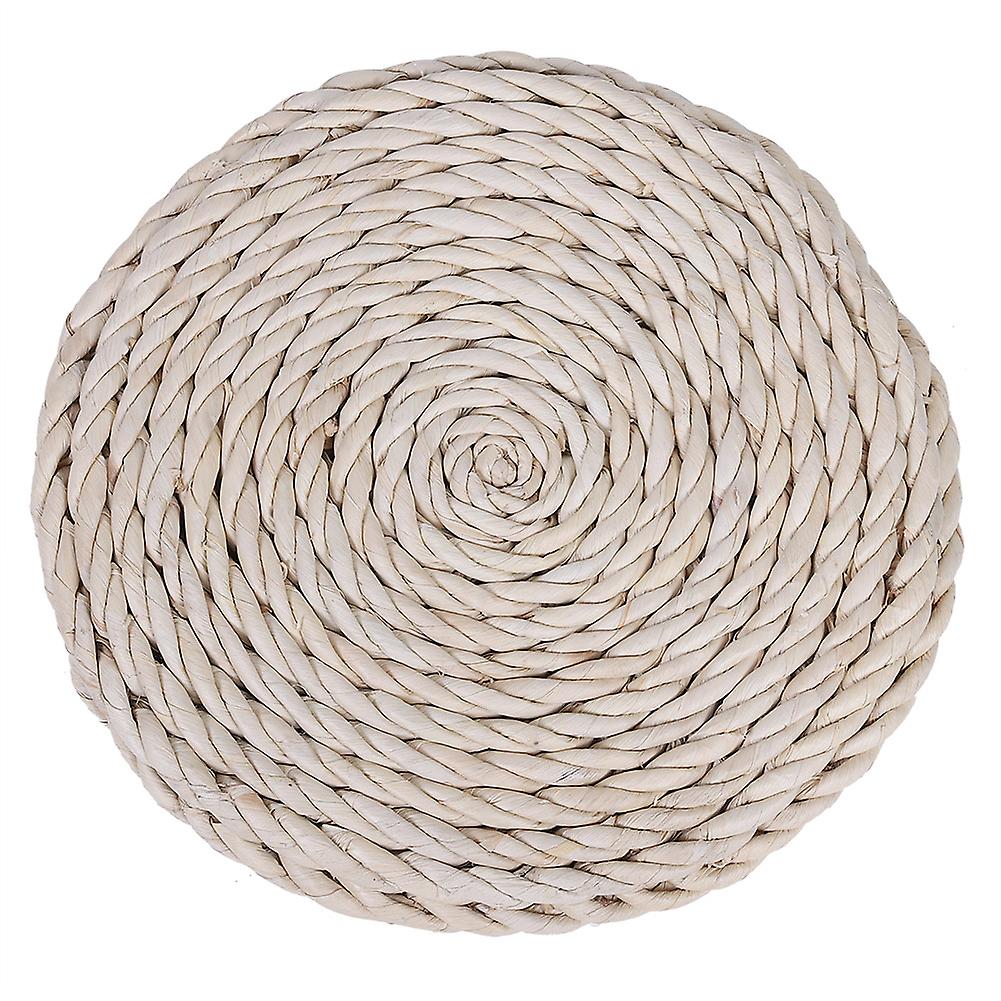 Tatami Cushion Round Weave Nature Handmade Straw Woven Seat Cushion Floor Cushion