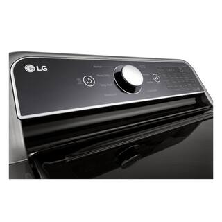 LG 5.5 Cu. Ft. SMART Top Load Washer in Graphite Steel with Impeller NeveRust Drum and TurboWash3D Technology WT7400CV