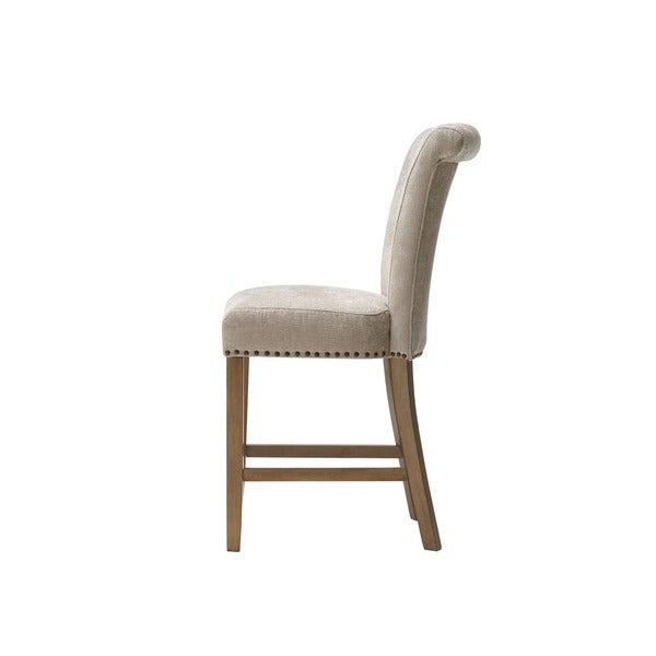 Madison Park Weldon Cream Counter Stool - 21