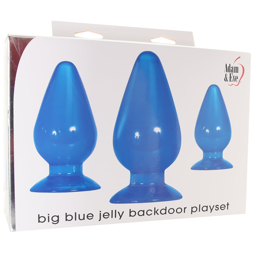 Adam & Eve Big Blue Jelly Backdoor Playset