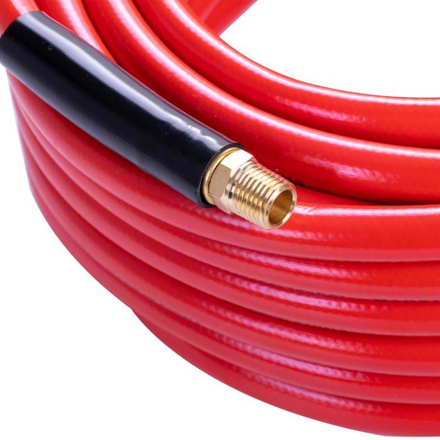 Craftsman 50 ft. L X 3/8 in. D PVC Air Hose 300 psi Red