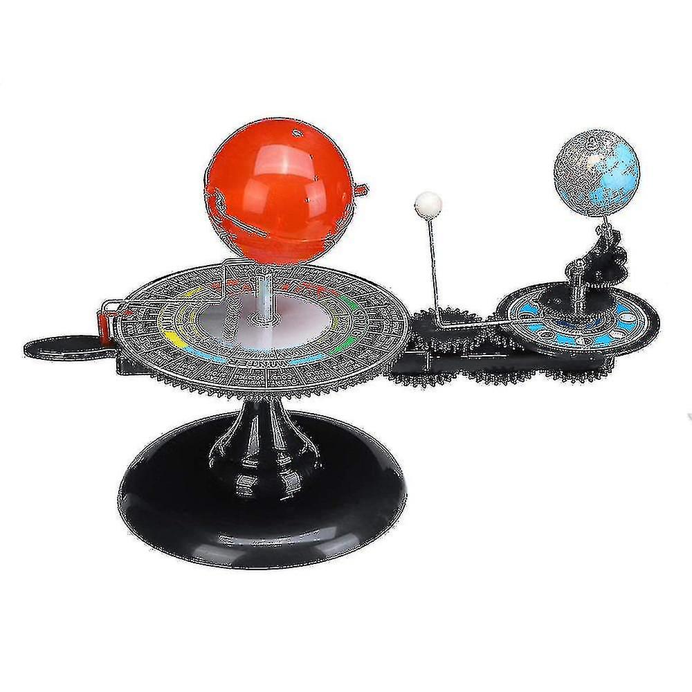 Solar System Model Diy Globe Earth Sun Moon Orbital Planetarium Educational Toy