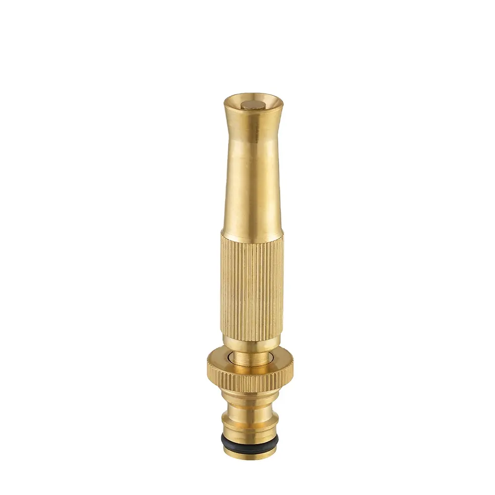 garden supplies 4'' brass nozzle with nipple based