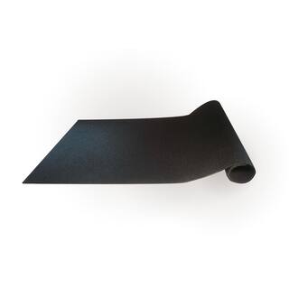 Technoflex TechnoFloor Black 48 in. x 72 in. Rubber All-Purpose Mat F3000-24HD