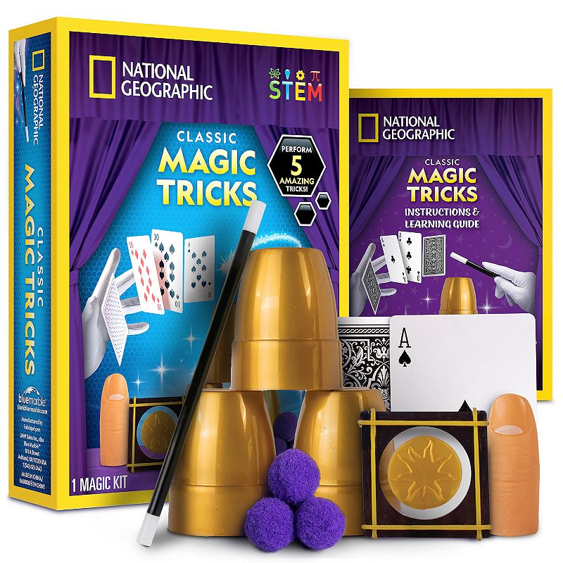 National Geographic STEM Classic Magic Tricks Set