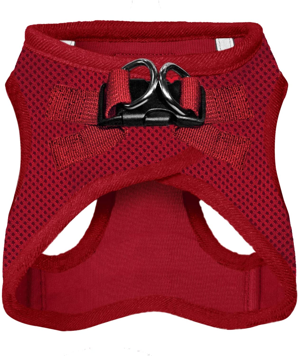 Voyager Mesh Polyester Step-in Dog Cat Harness， Red， XL (21