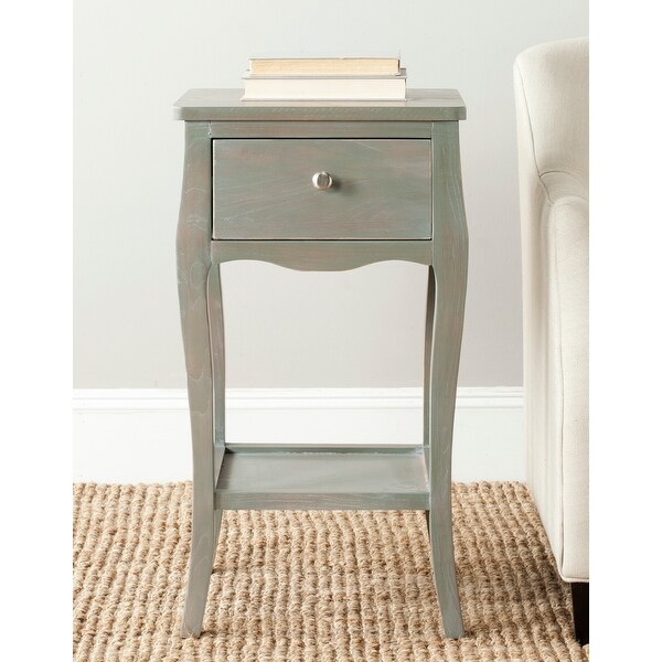 SAFAVIEH Thelma Ash Grey End Table - 16.1