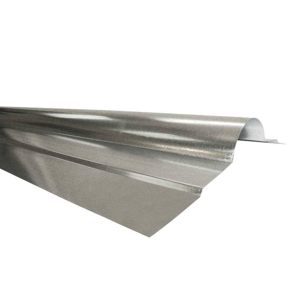 Gibraltar Building Products 11-78 in. x 10 ft. Galvanized-Steel Roll Type Ridge Cap 15652