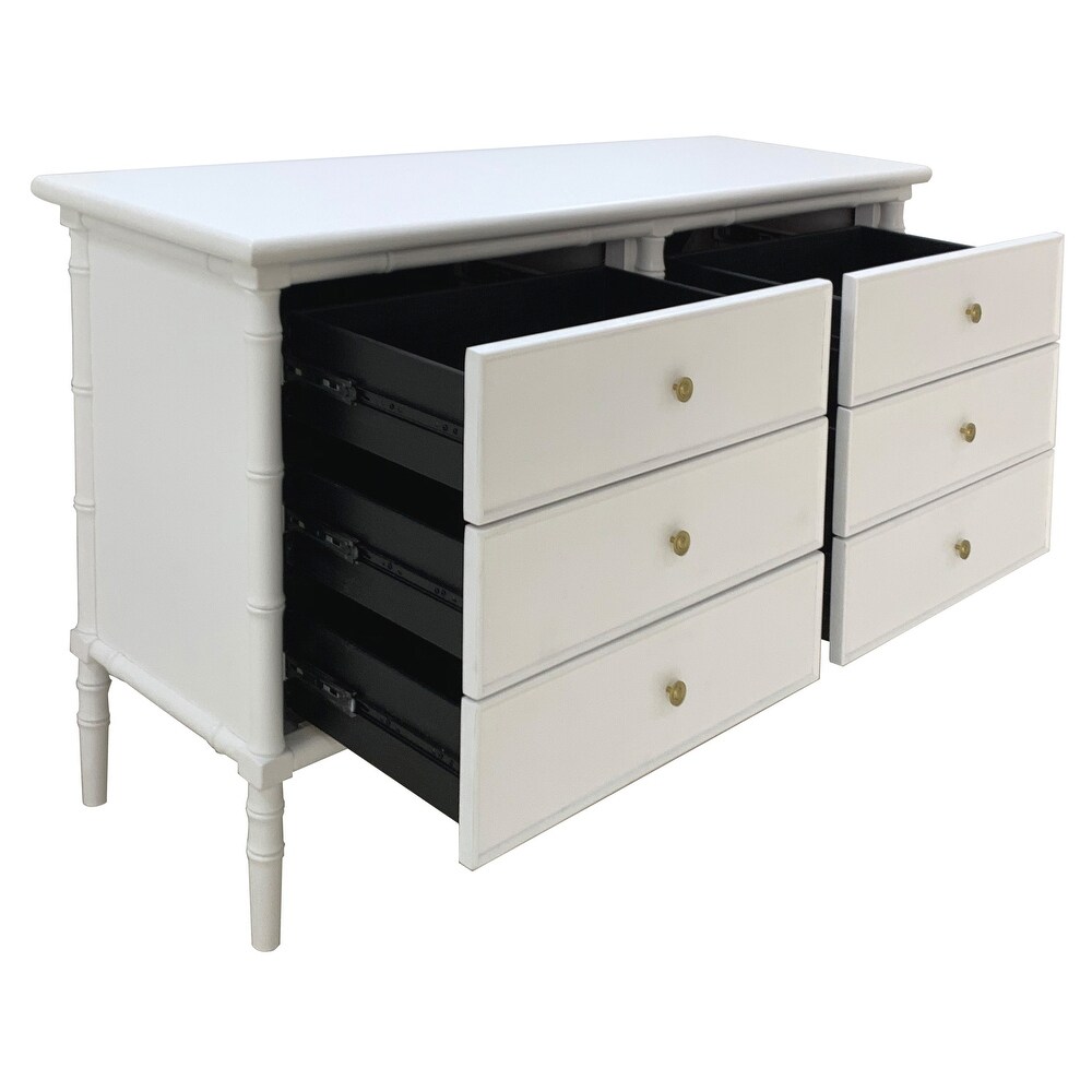 SAFAVIEH Couture Mina 6 Drawer Dresser