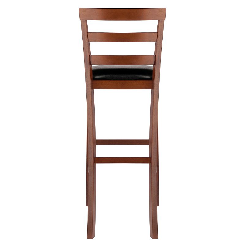 Winsome Simone Ladder Back Bar Stool 2-piece Set